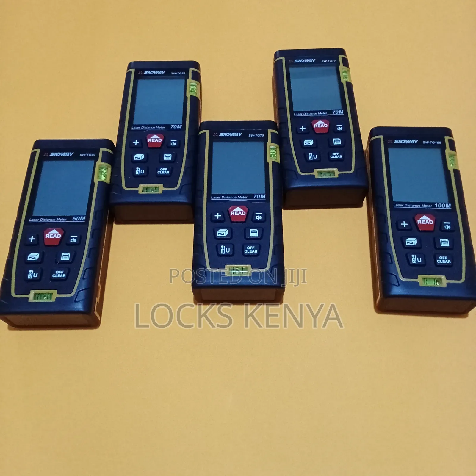 Laser Distance Meter With Memory 50/70/100