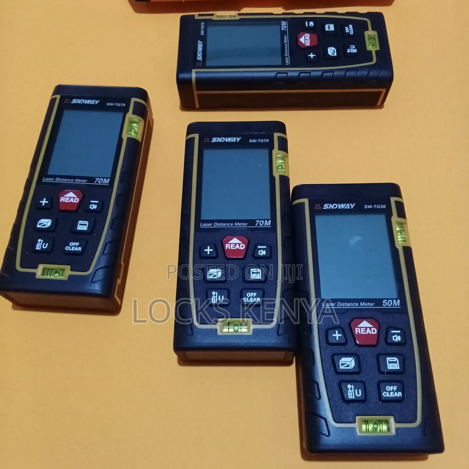 Laser Distance Meter With Continuous Measurements