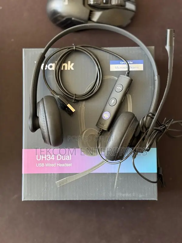 Yealink UH34 Dual Teams Wired Headset