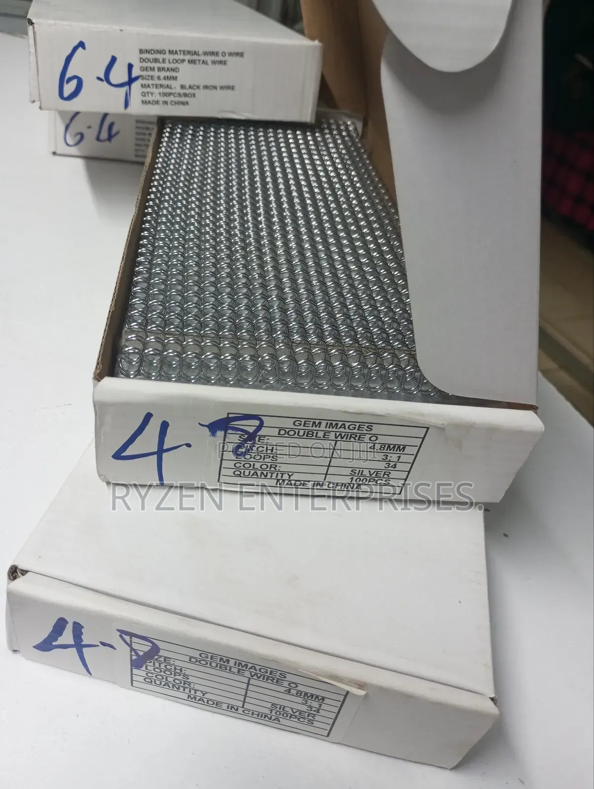 Wire Binding Spiral 4.8mm