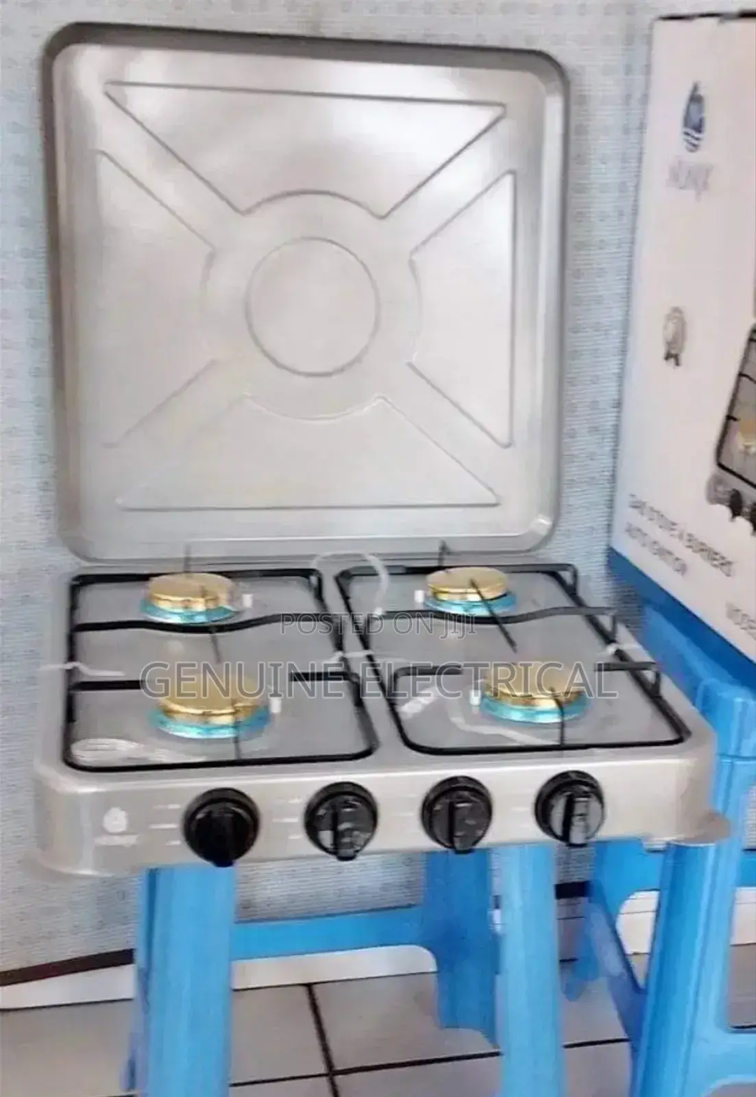 Gas Table Top Nunix Table Top Cooker 4 Burner.
