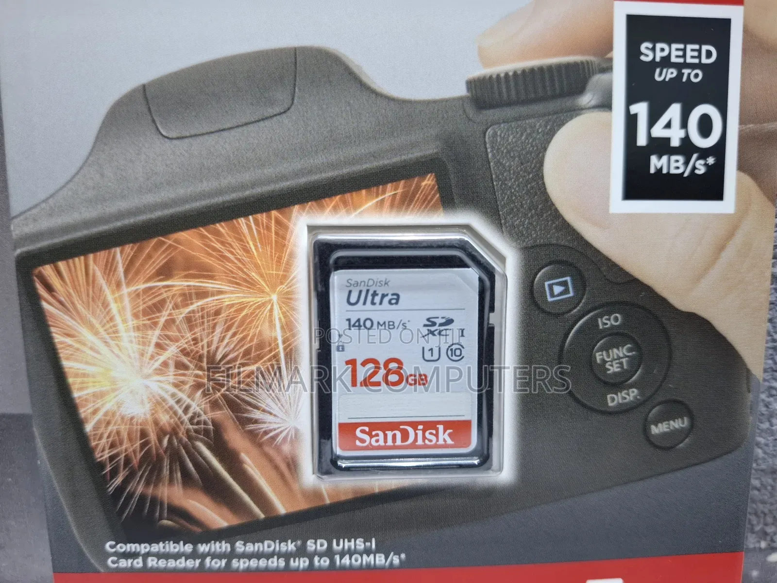 Sandisk 128GB Ultra UHS-I SDXC Memory Card