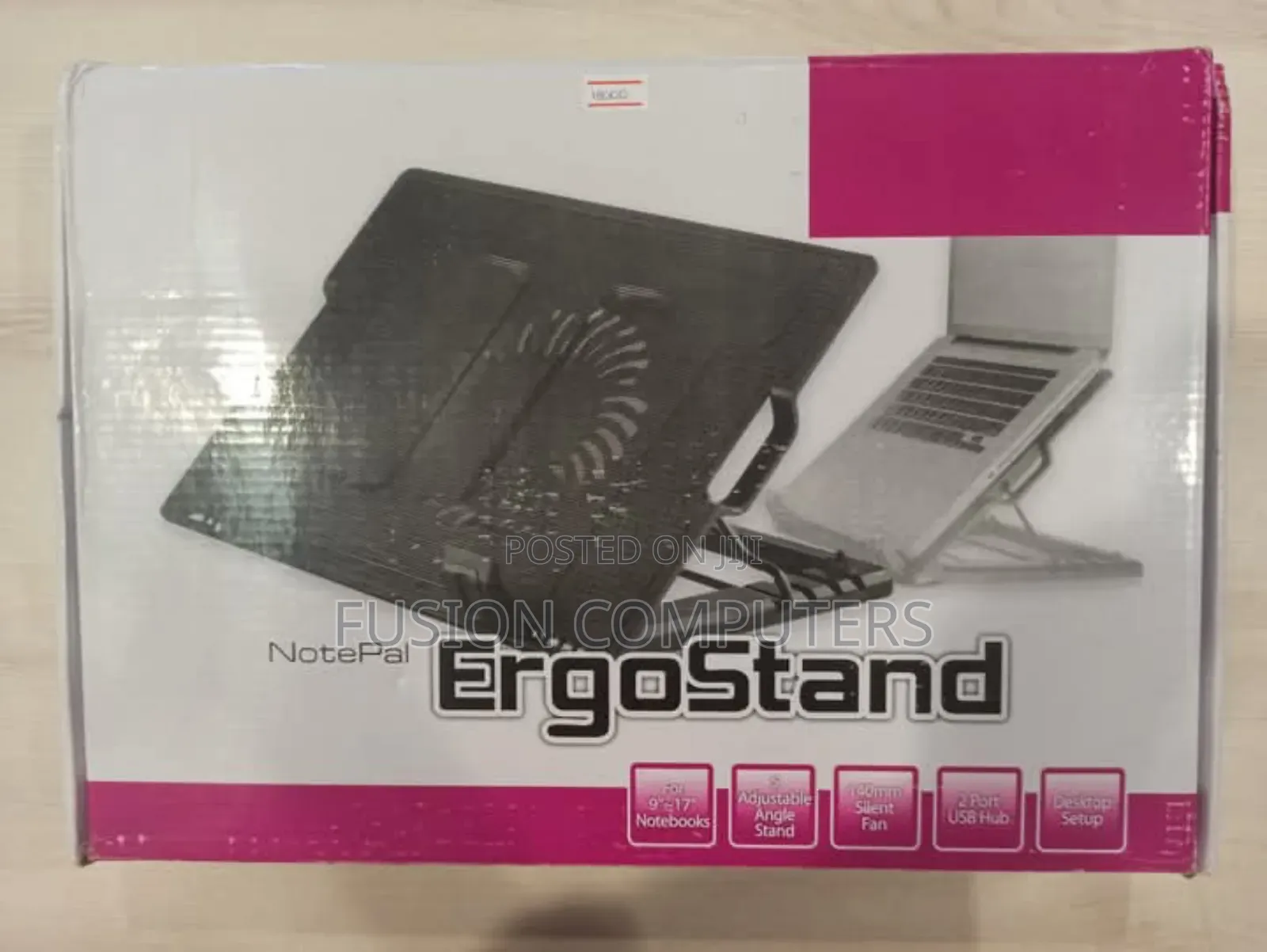 Notepad Ergostand NB339 – M25 Laptop Cooling Pad 2 Fan