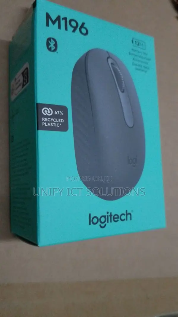 Logitech M196 Bluetooth Mouse/ M196 Bluetooth Black Mouse