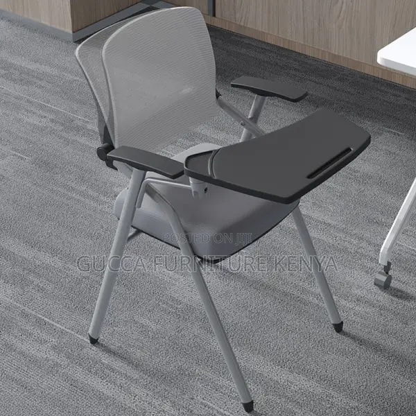 Office Chairs:Office Modern Folding Chair With Desk Attached