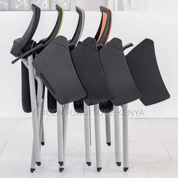 Office Chairs:Office Modern Folding Chair With Desk Attached