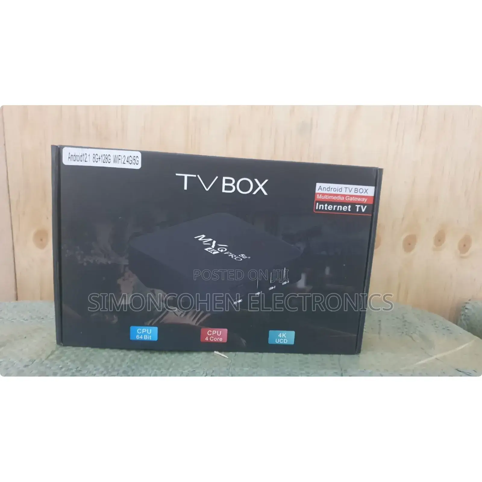 8gb+8gb MXQ PRO Android 12 Smart TV Box