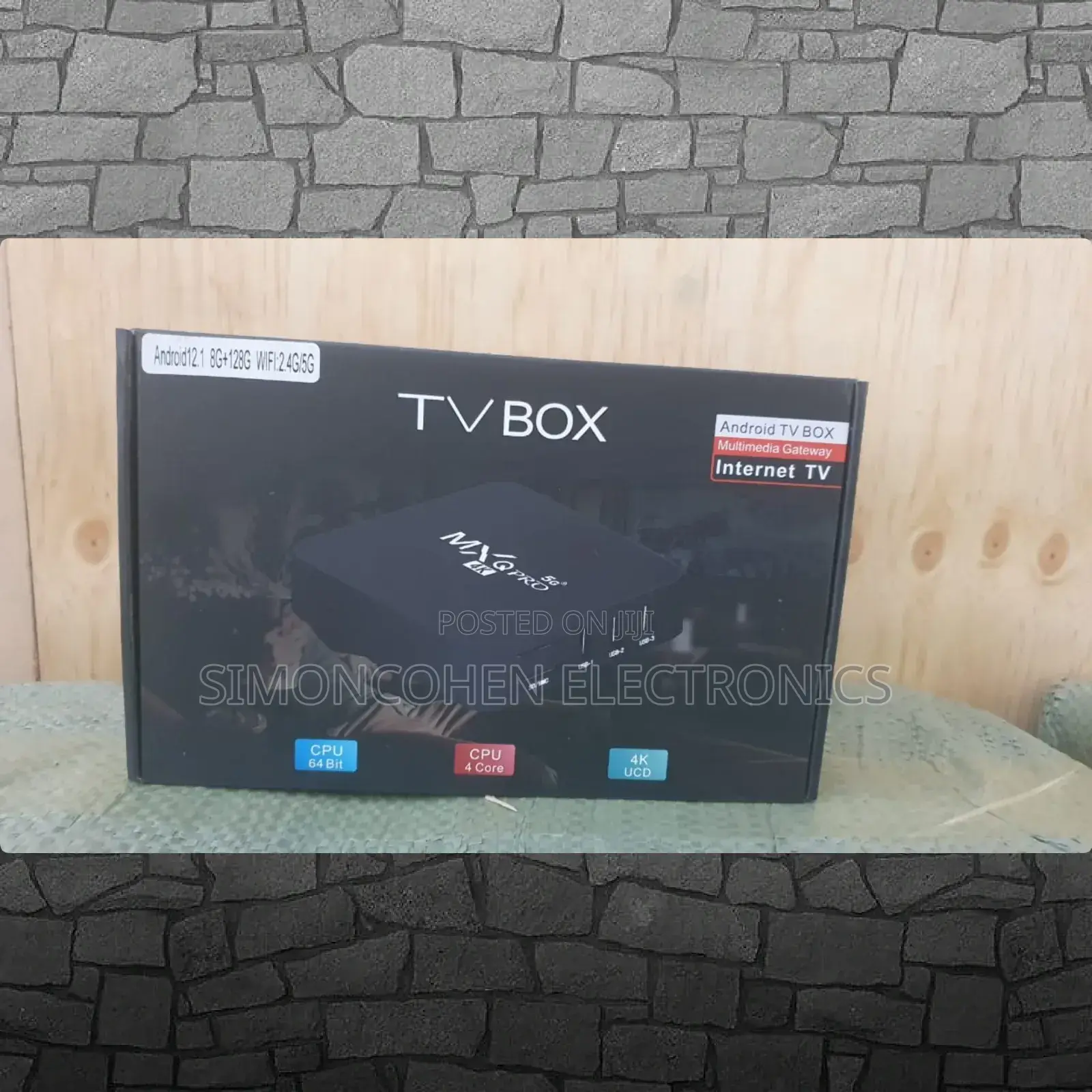 8gb+8gb MXQ PRO Android 12 Smart TV Box