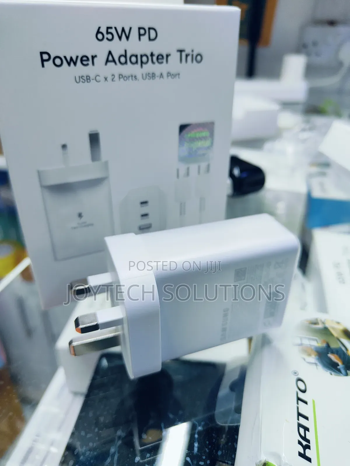 Phone Charger ( 65 Watts) Samsung Power Adapter Trio.