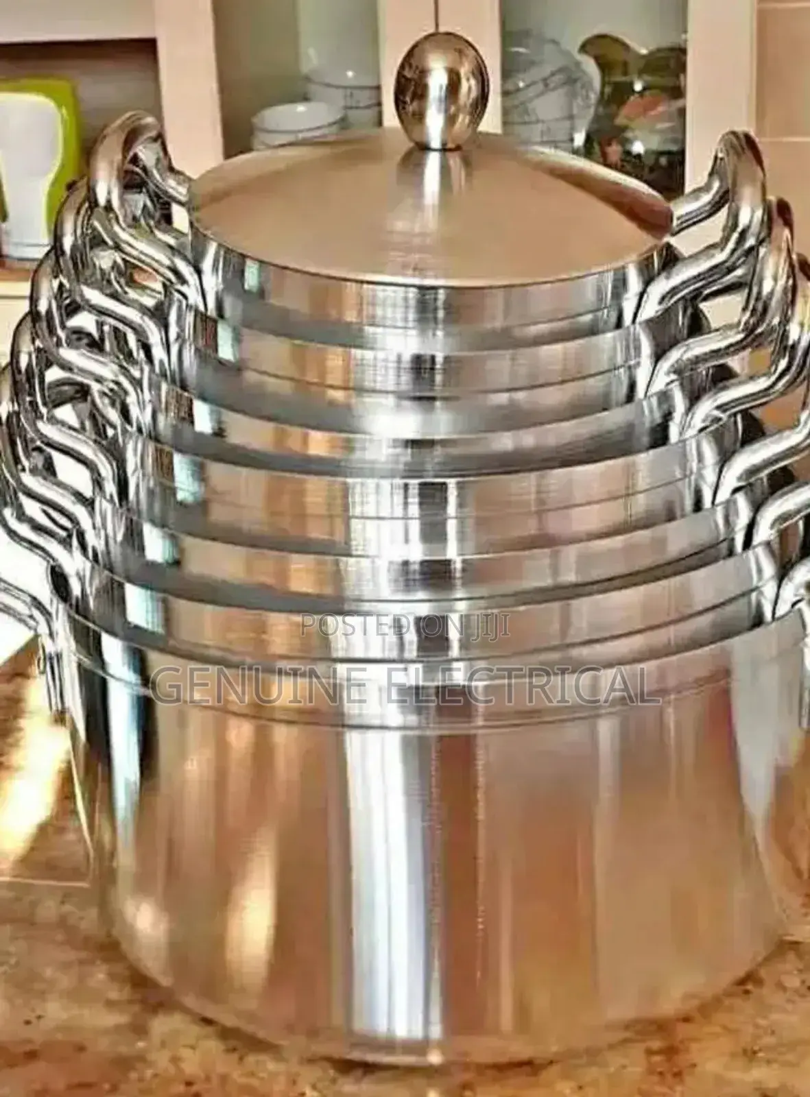 Stainless Steel Tornado - TC - 14pcs Sufurias Set