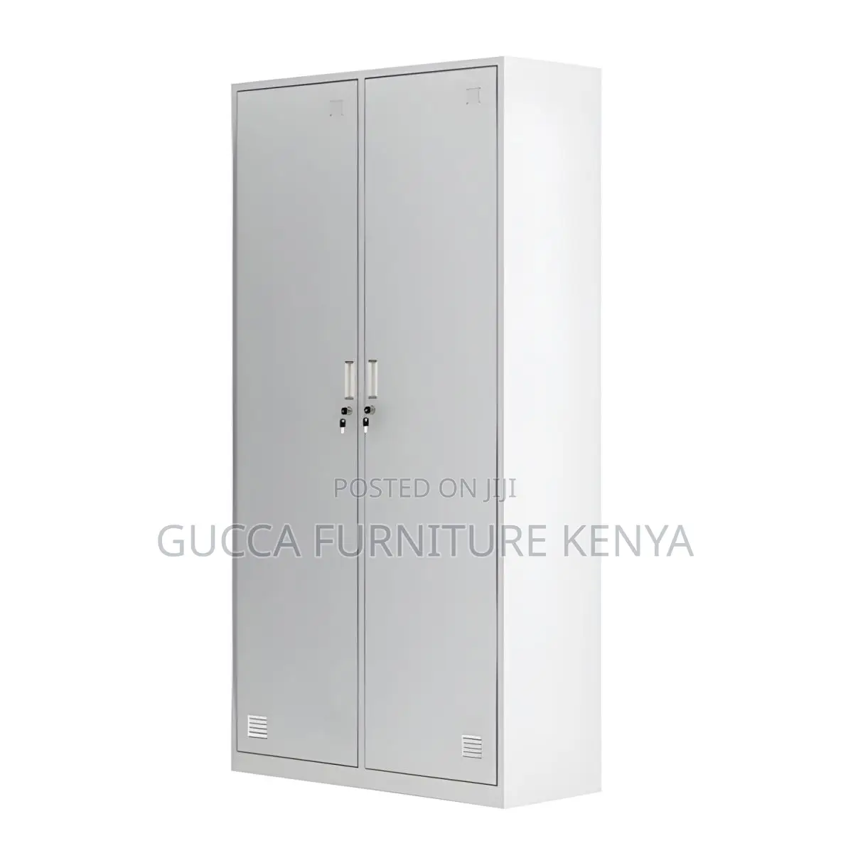 Cabinets: 2- Hinged Steel Door Filling Office Cabinet