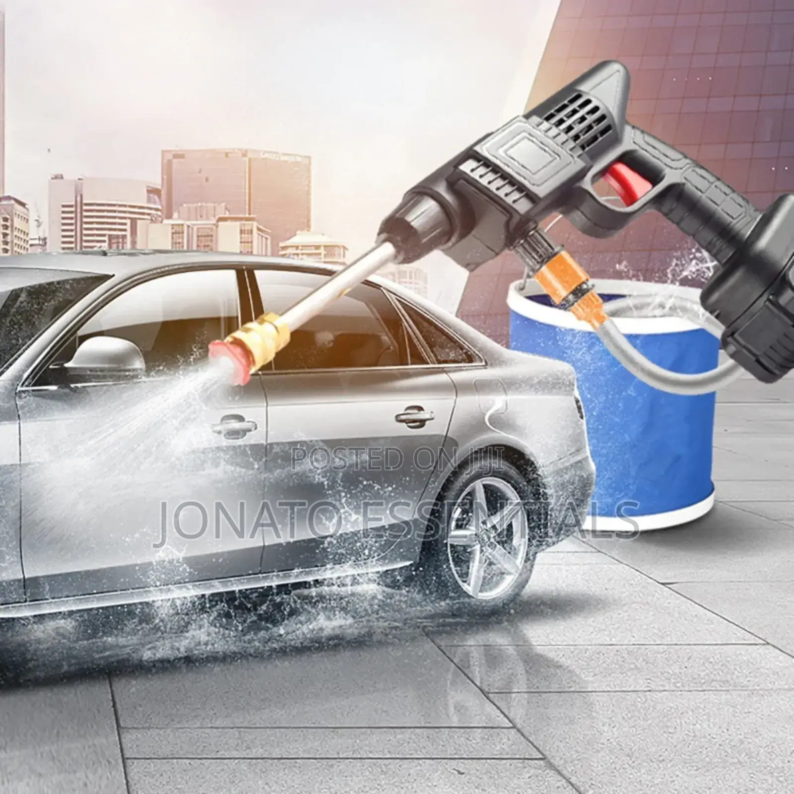 Wireless Car Wash Spray Gun Machine With Lithium Battery