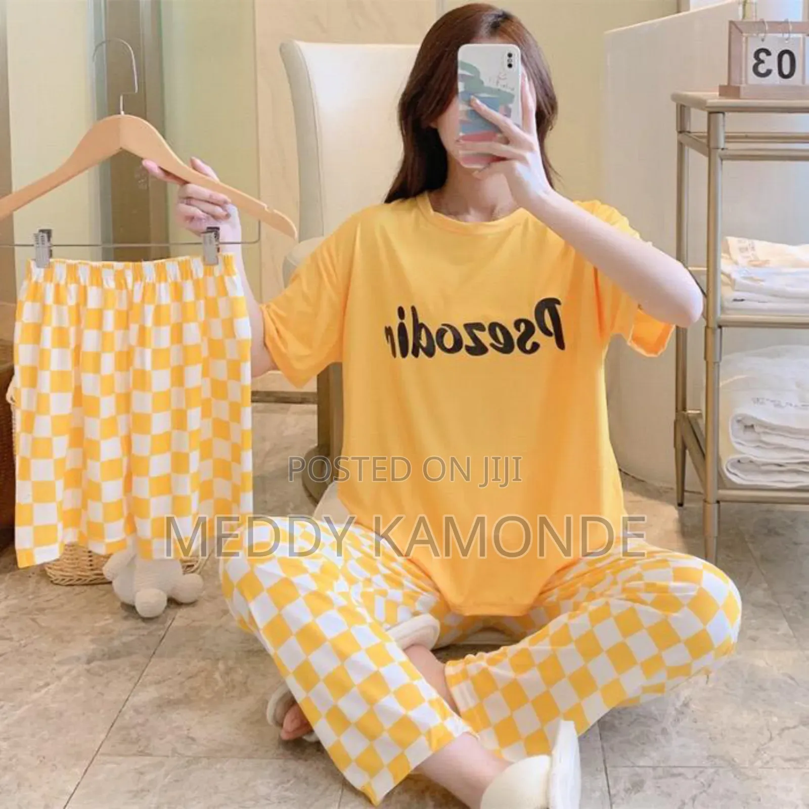 Short/Trouser/Tshirt 3pc Pajama/Sleep Wear Set