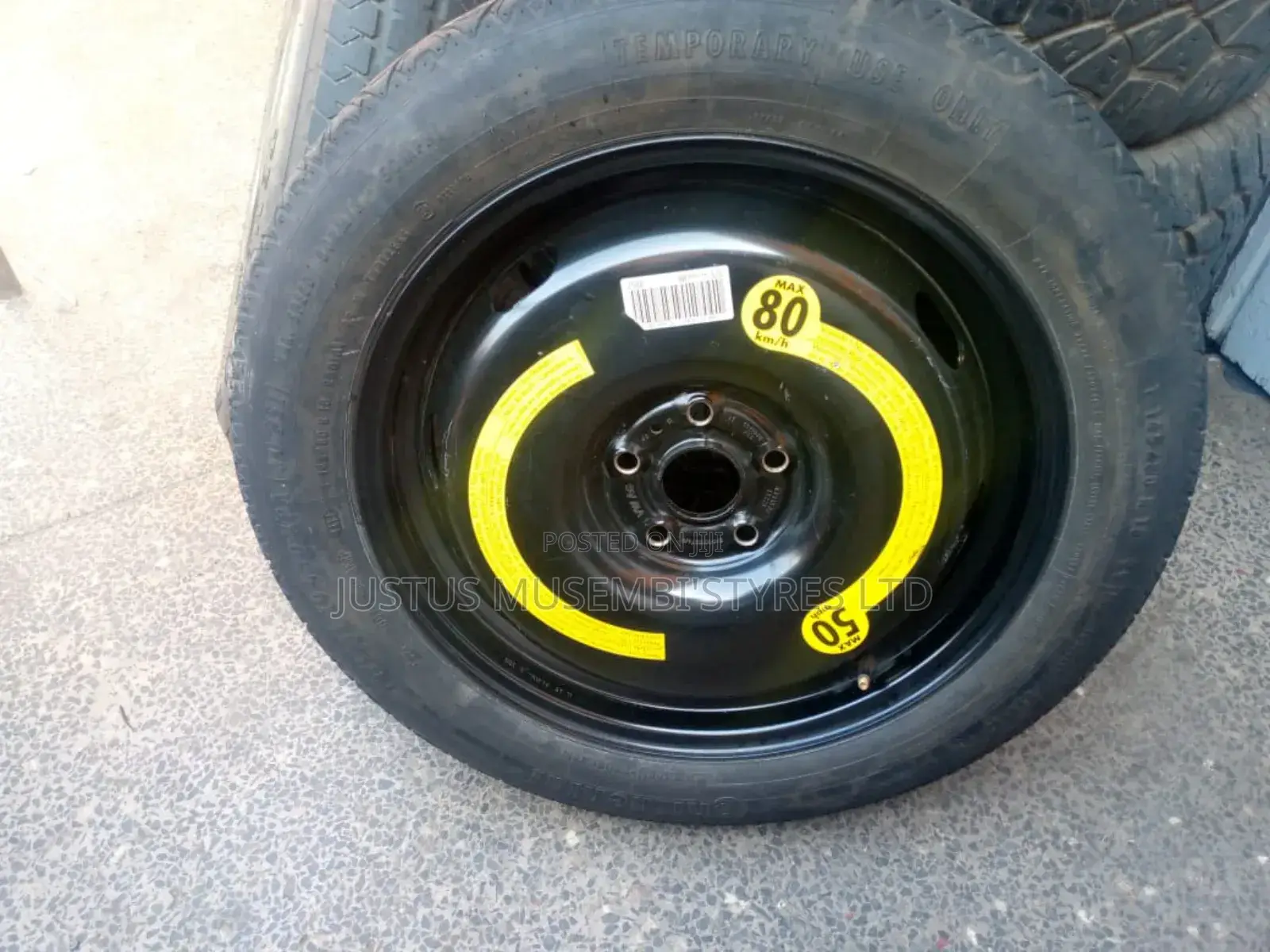 VW Golf Spare Tyres Size 16