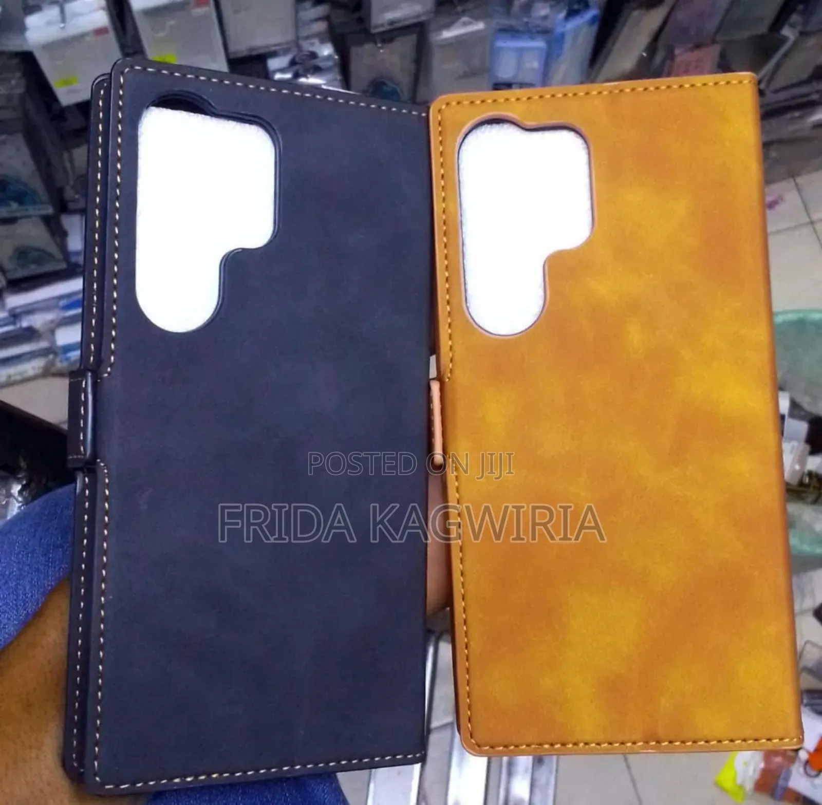 Samsung Galaxy S25 Ultra Leather Flip Case