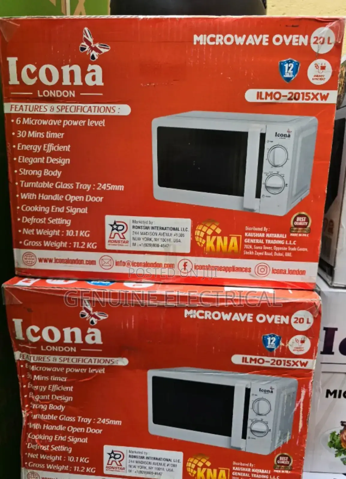 20 Litres Icona Manual Microwave Oven Ic/Mw