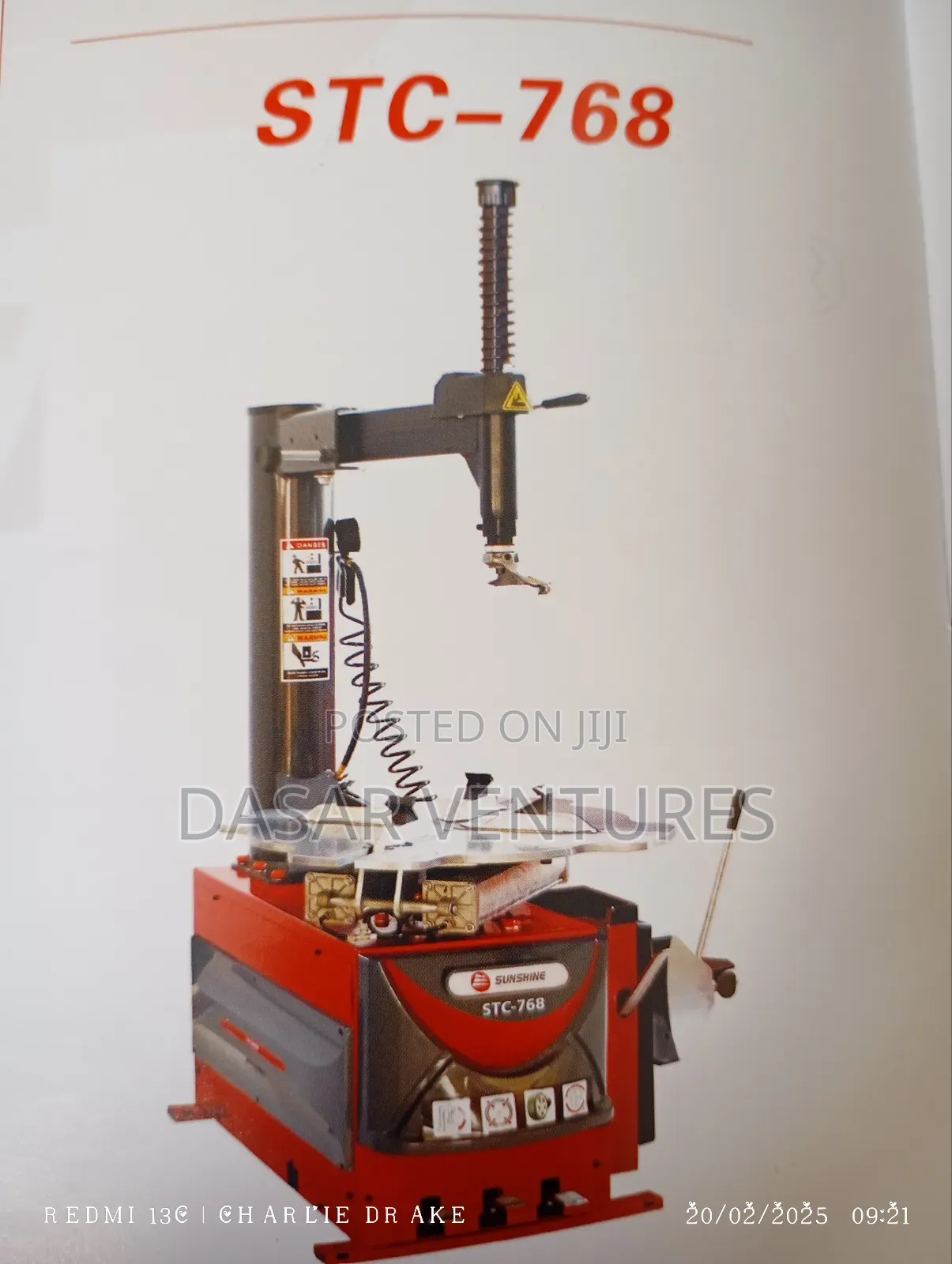 Tyre Changer Machine STC-768