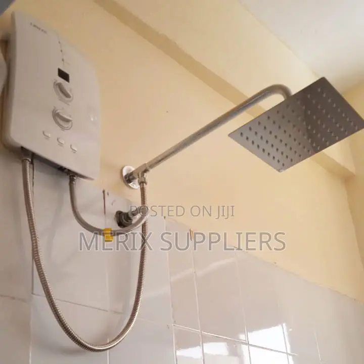 Lirlee Instant Water Heater With Overhead Shower