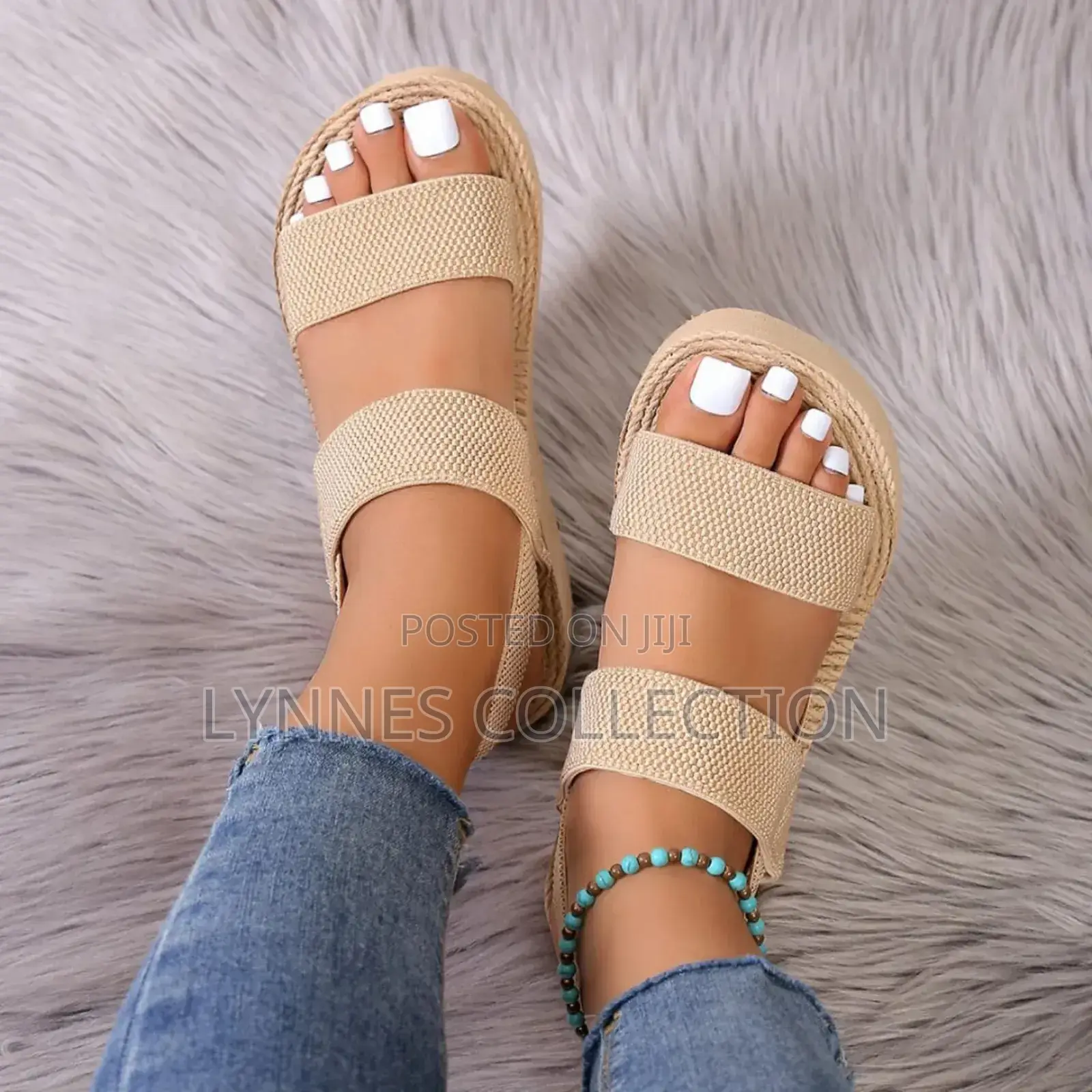 Colourful Summer Platform Sandals