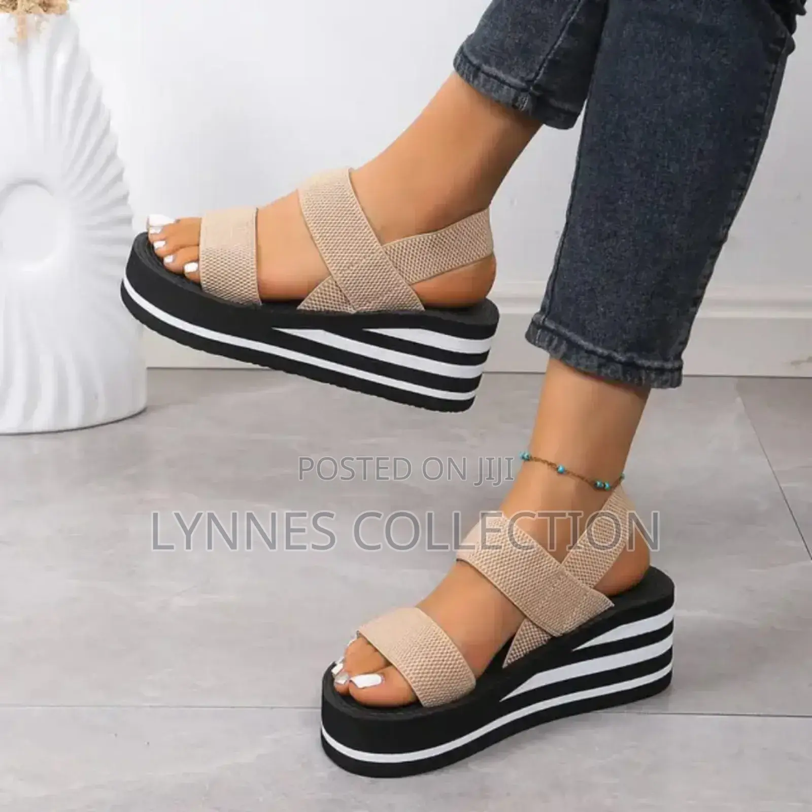 Colourful Summer Platform Sandals