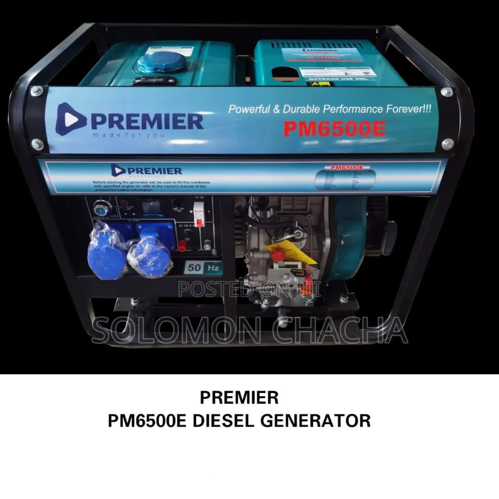 Premier 7.5kw Deisel Best Generator With Industrial Socket