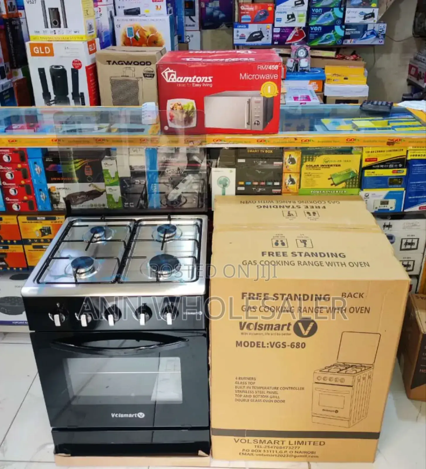 Free Standing Gas Cooking Range With Oven 60 by 60