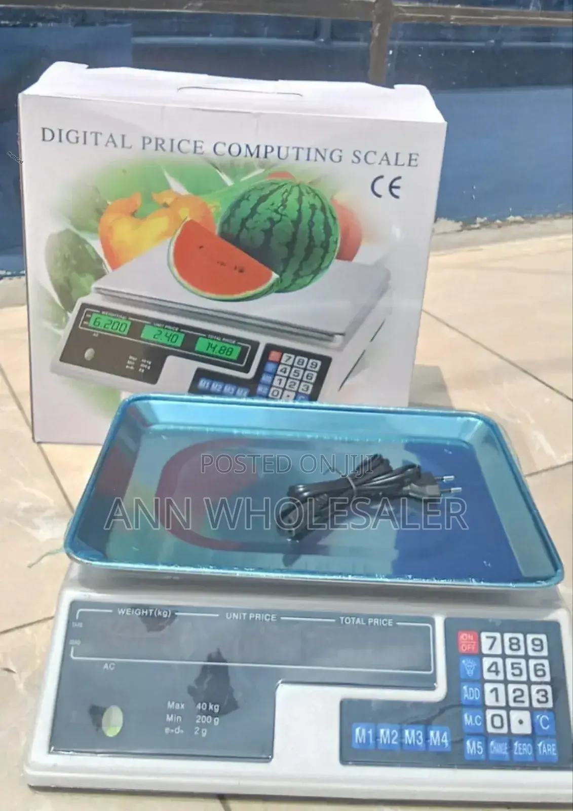 Ulimited Offer ACS 40kg Armless Digital Scale C/87