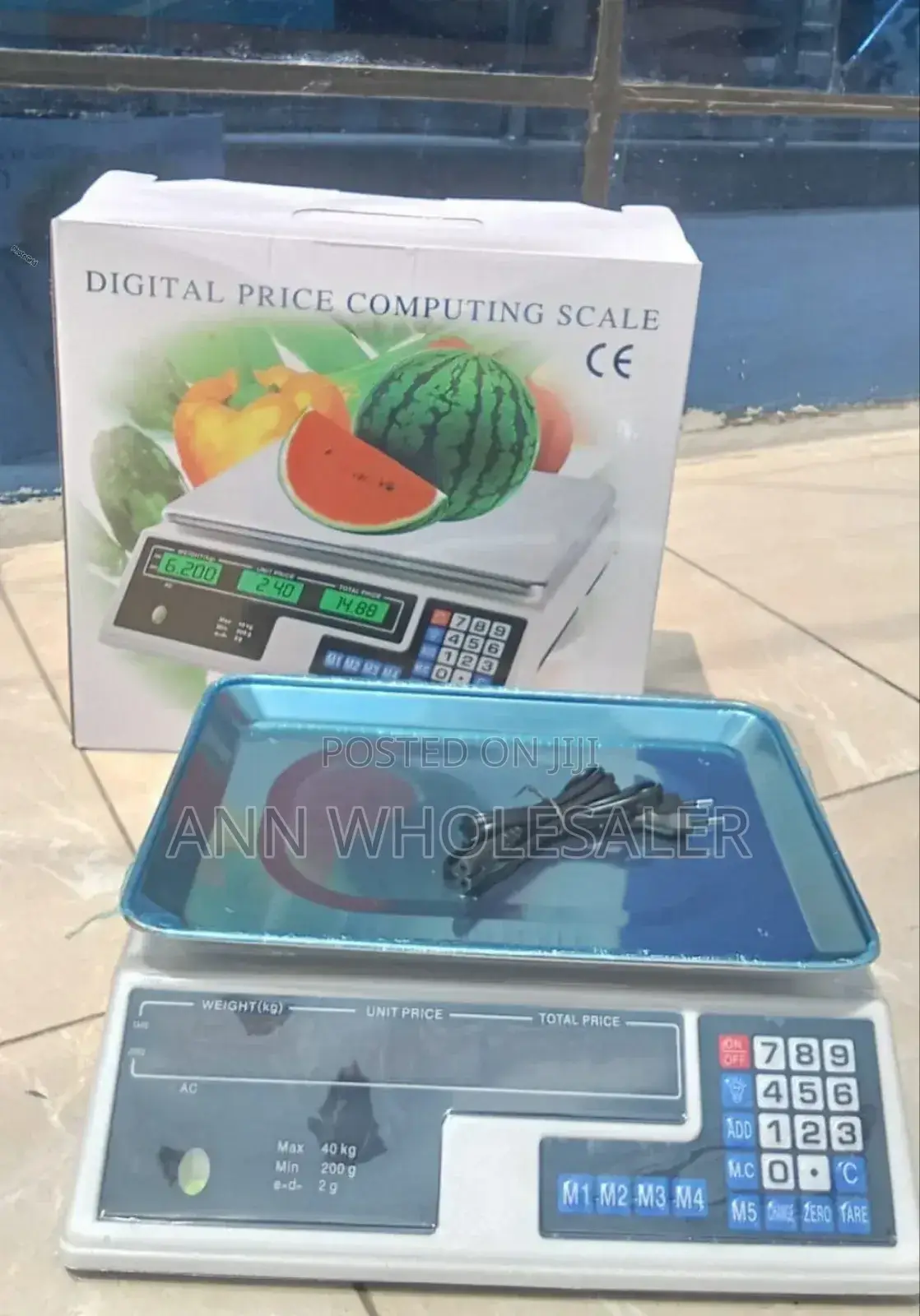 Good Working ACS 40kg Armless Digital Computing Scale S/C54