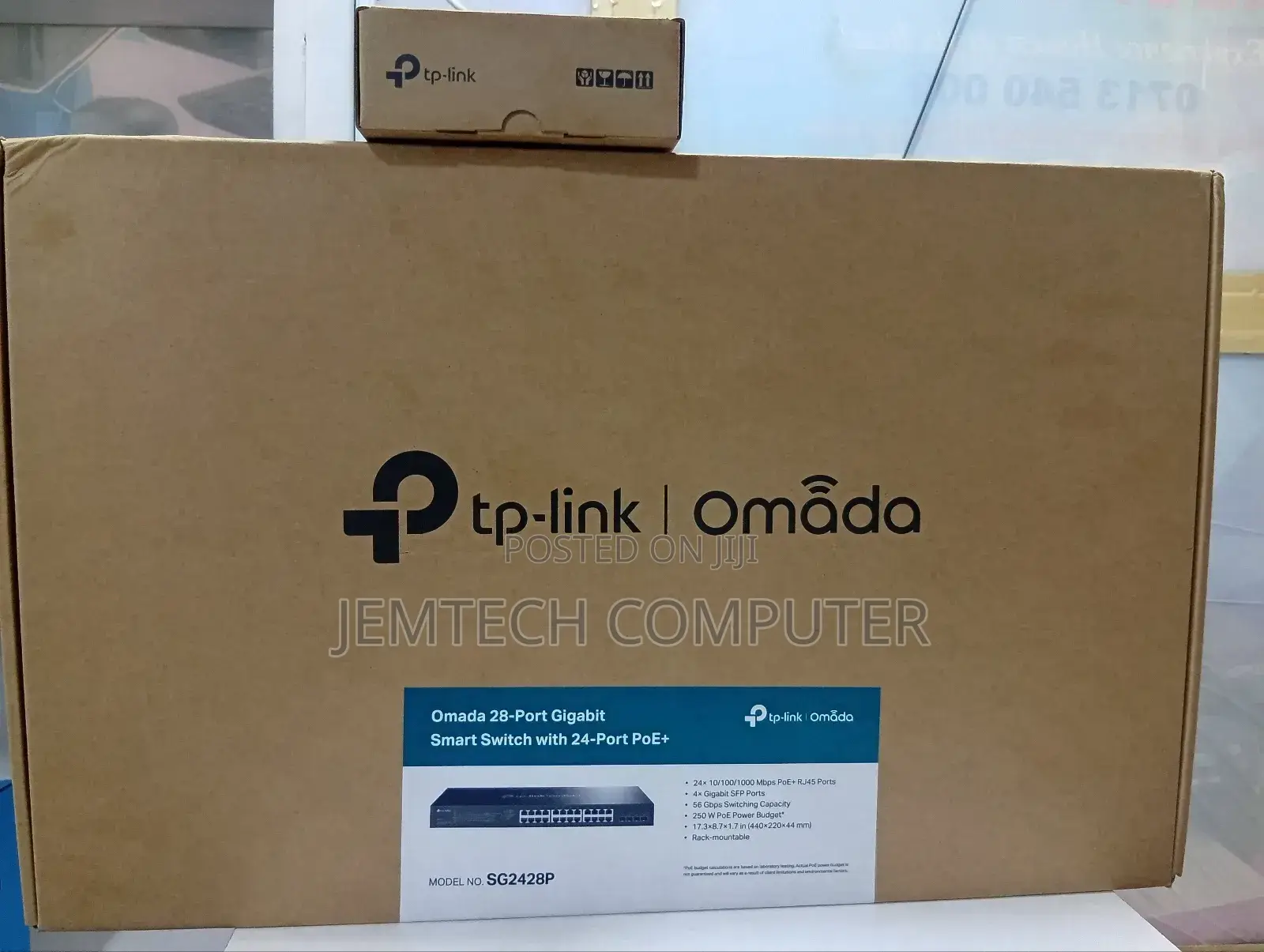 ^Sg2428p- Tp Link Gigabit Switch 28 Port With 24 Port Poe+