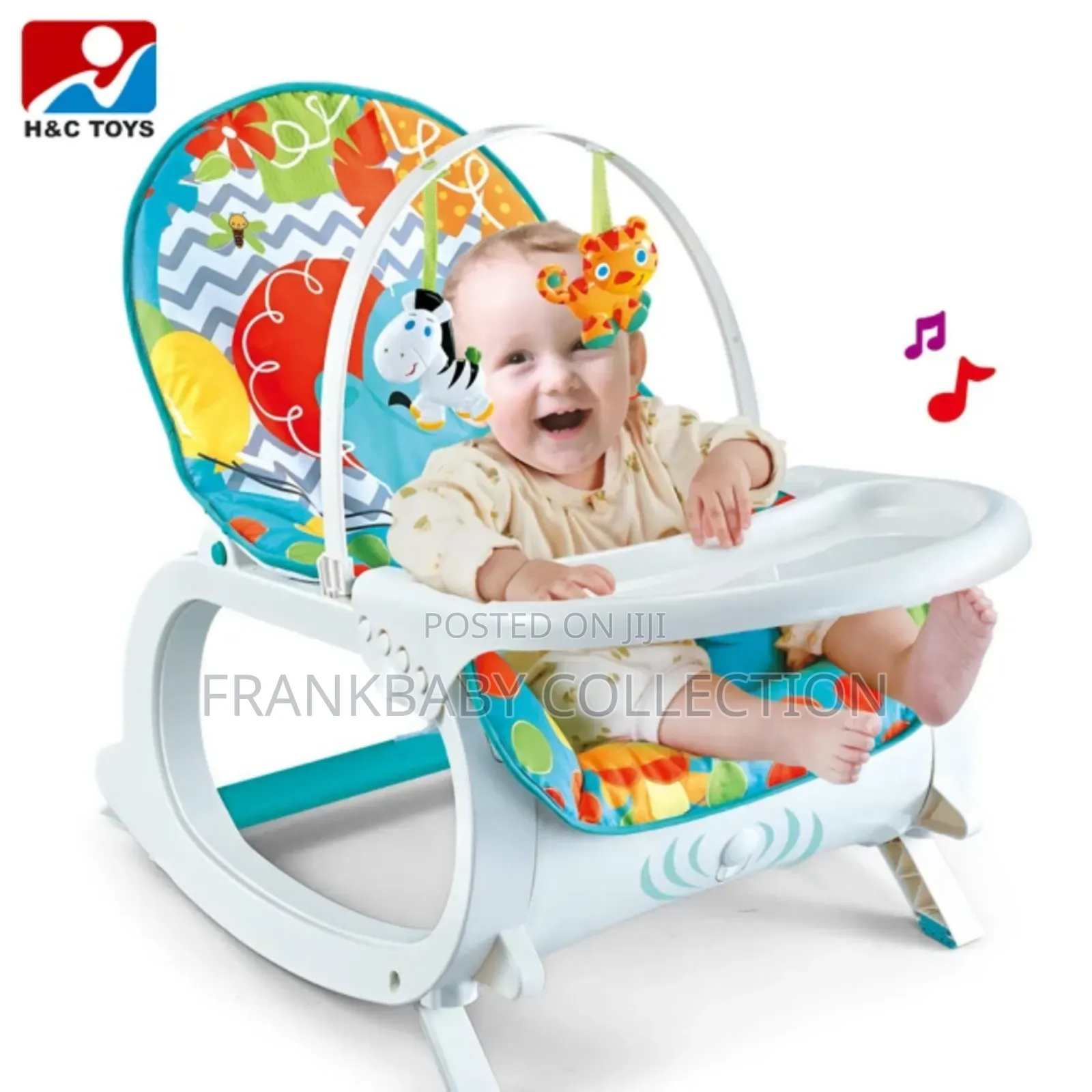 Multi-Functional Baby Feeding Chair Rocker