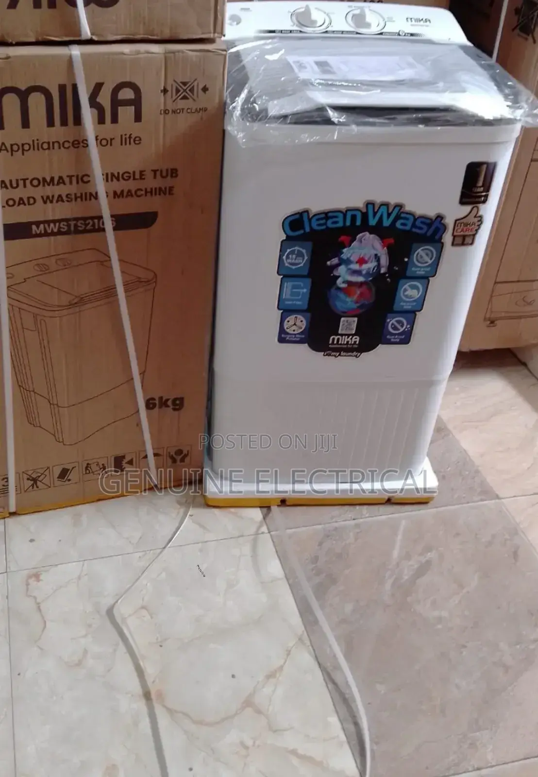 Mika Semi Auto 6kg Top Load Washing Machine M6wm