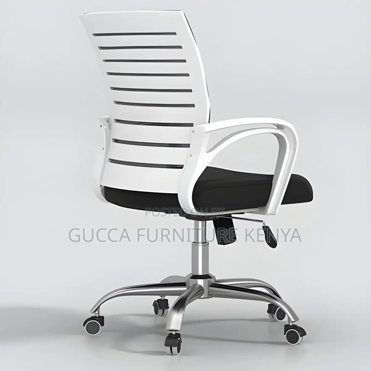 Office Chairs:Black Mesh Conference Microfiber Office Chair