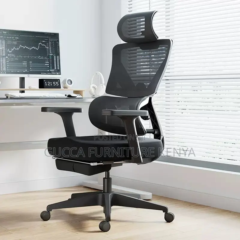 Office Chairs: Office High Back Orthopedic New Support Chair
