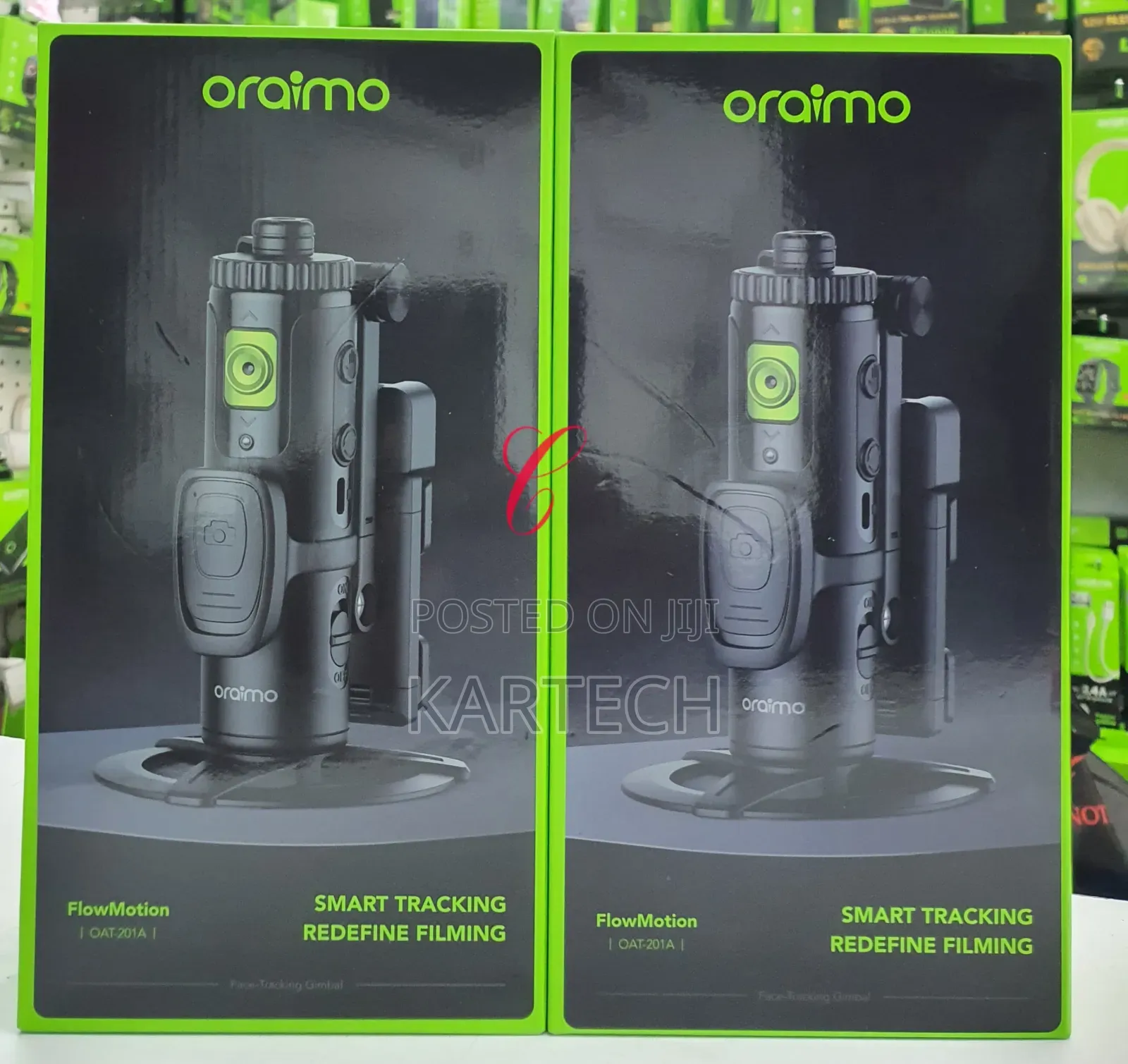Oraimo Flow Motion OAT-201A Smart Face-Tracking Gimbal