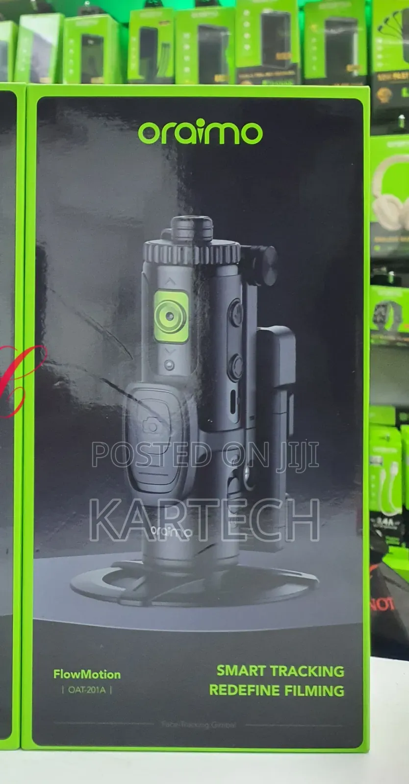 Oraimo Flow Motion OAT-201A Smart Face-Tracking Gimbal