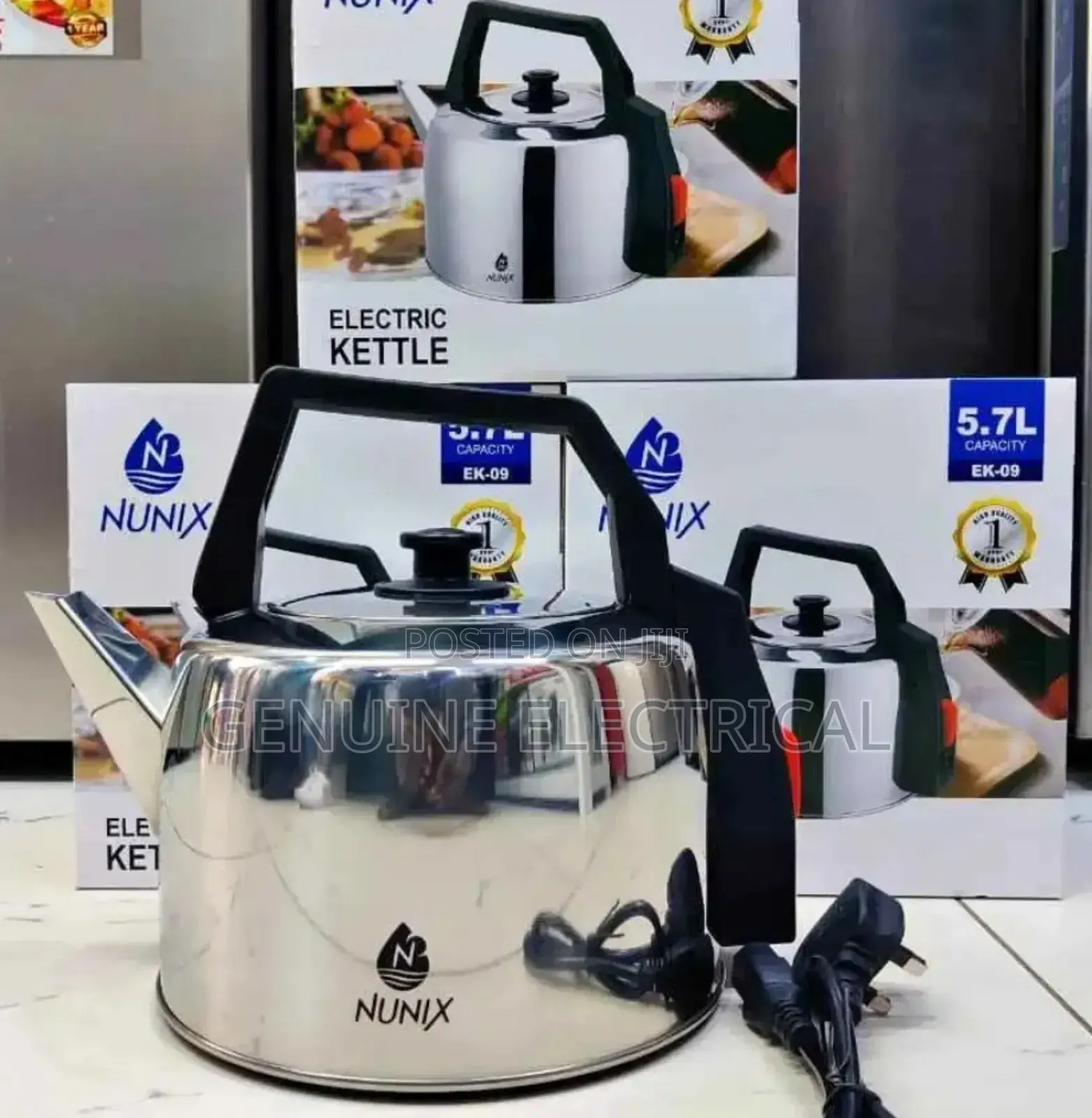 Efficient and Stylish: The Nunix 5.7L Electric Kettle