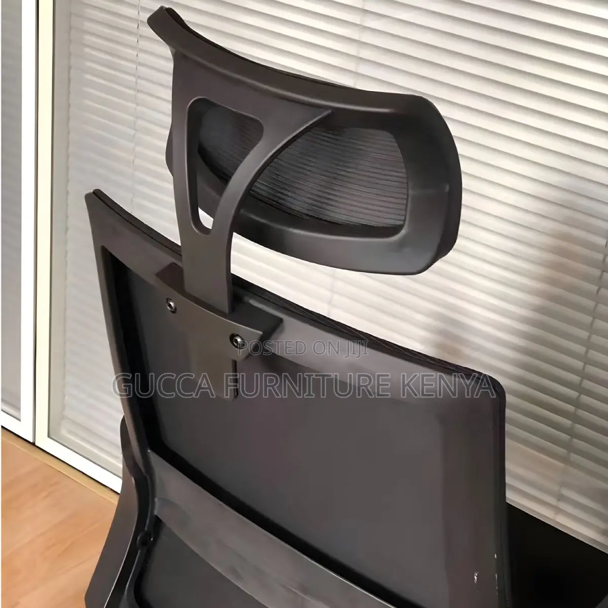 Office Chairs: Upholstered High Back Armchair in Microfiber