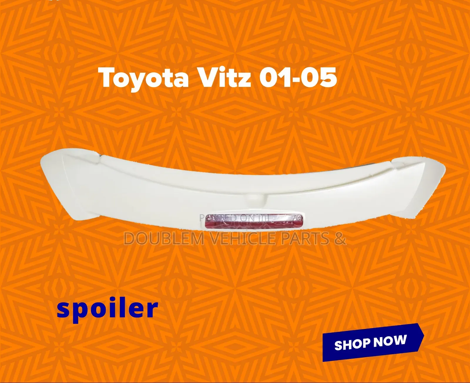 Spoiler Toyota Vitz/Yaris 2001-2005