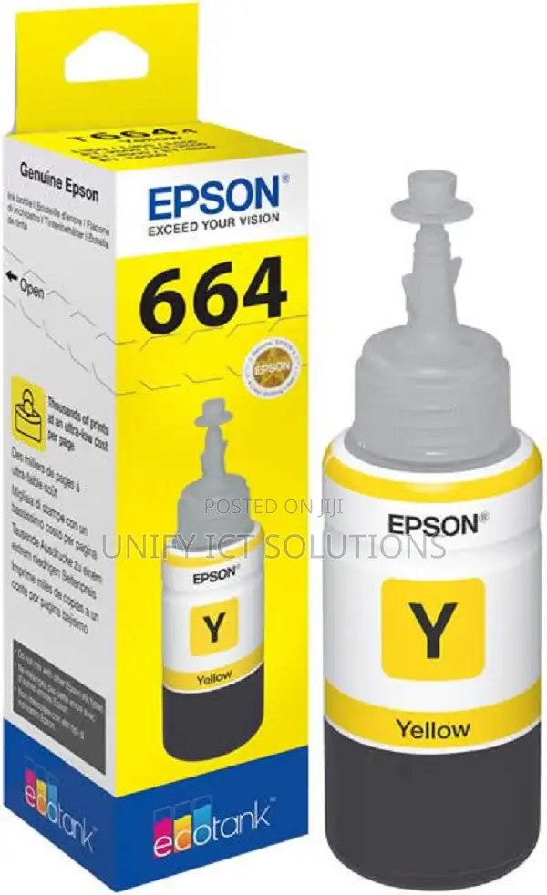 Ink Cart EPSON T6644 Yellow