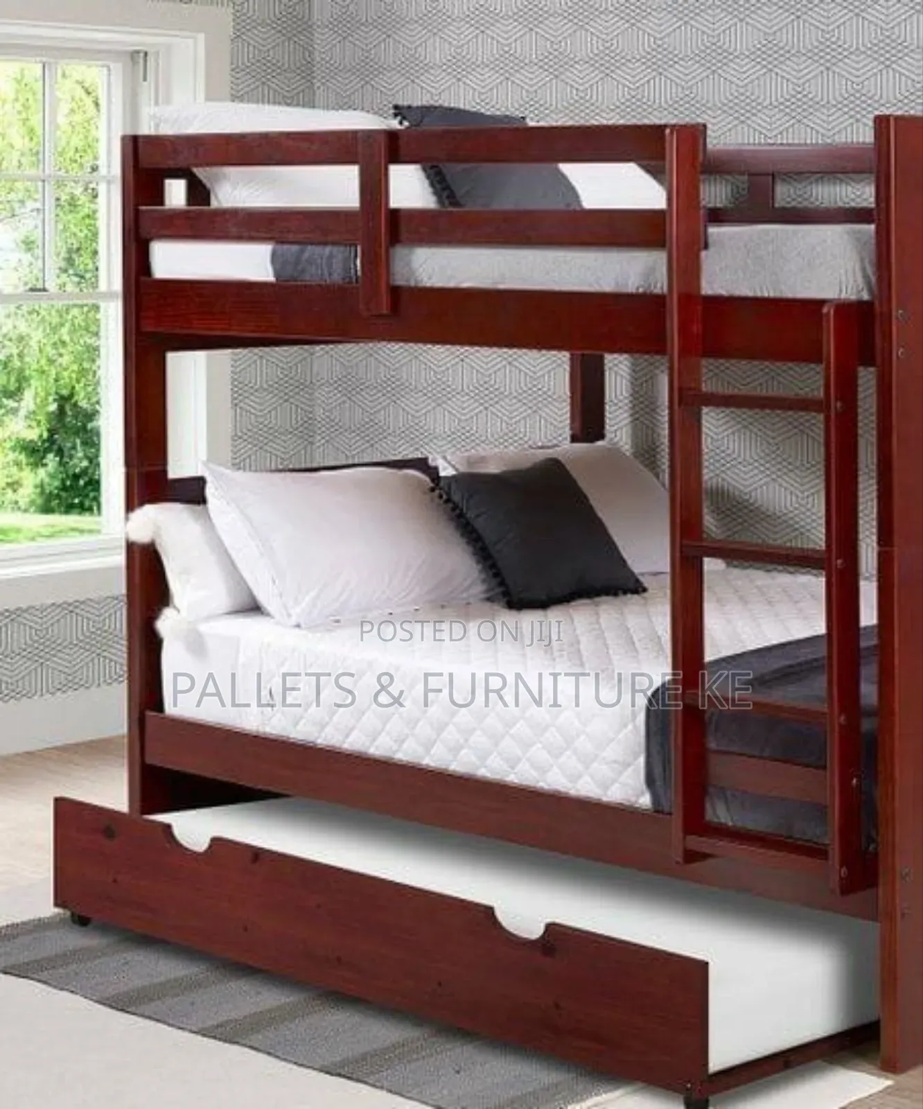 Cypress Walnuted Bunk