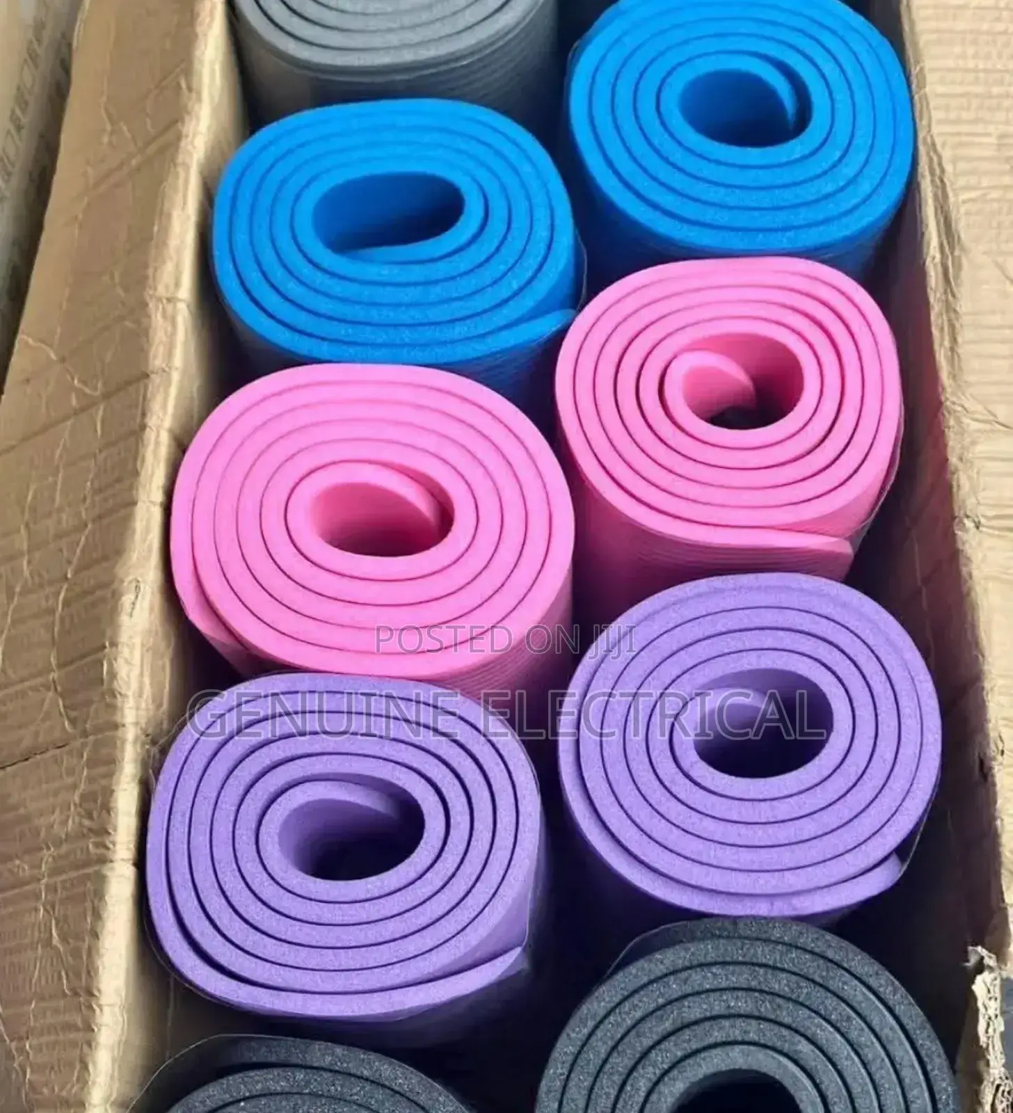 Yoga Mats ( Available in Green ,Blue ,Purple ,Orange