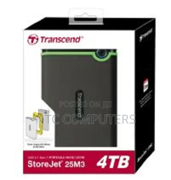 Transcend 4tb External Memory Hard Disk