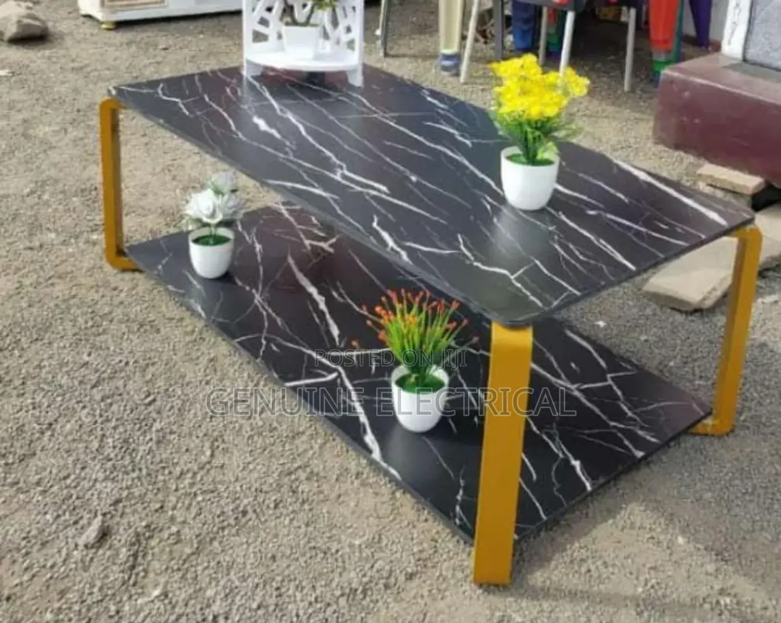 Executive MDF Marble Effect Table Bm4