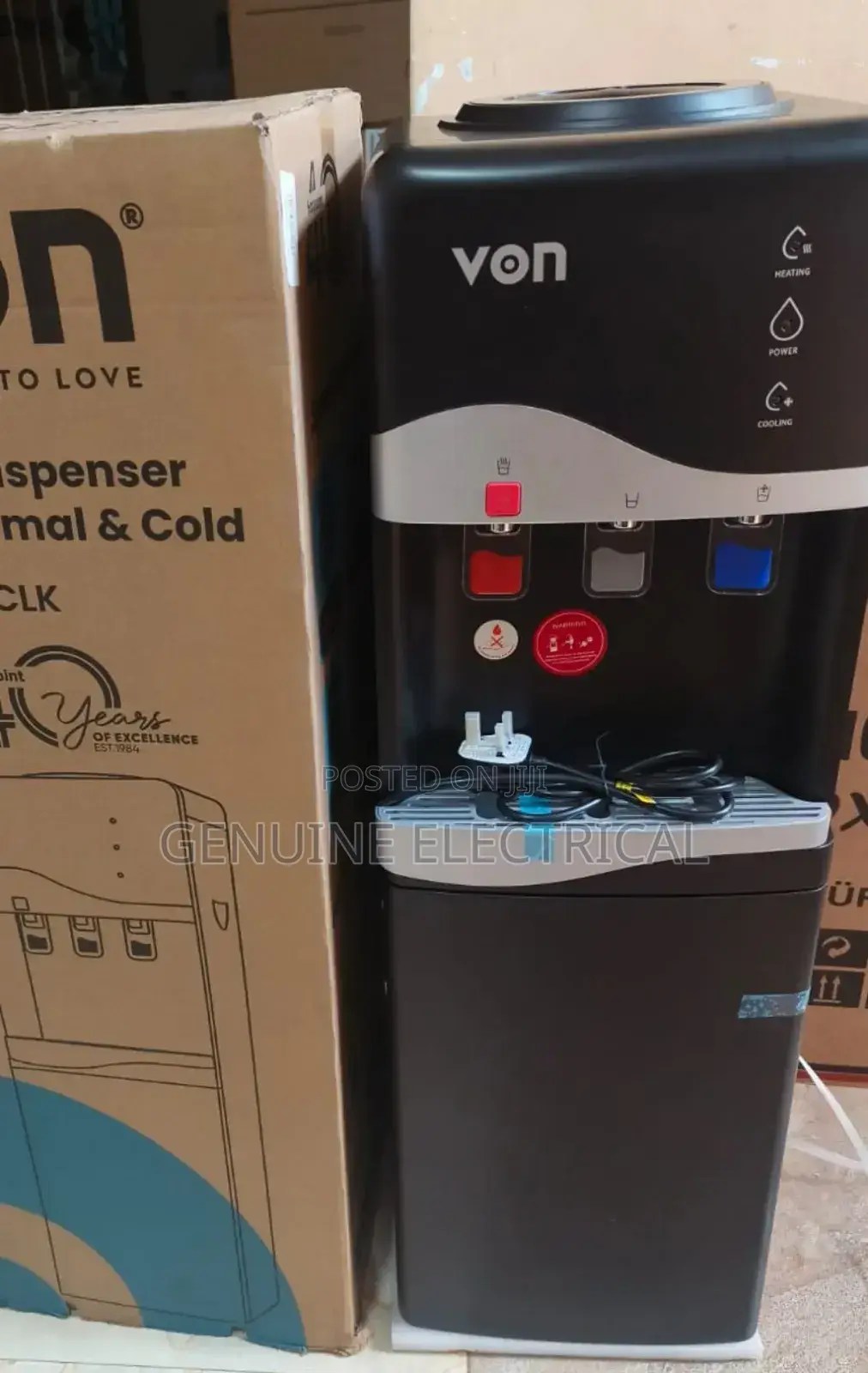 Von Hotpoint 3tap Water Dispenser Hot and Cold,Normal Hd