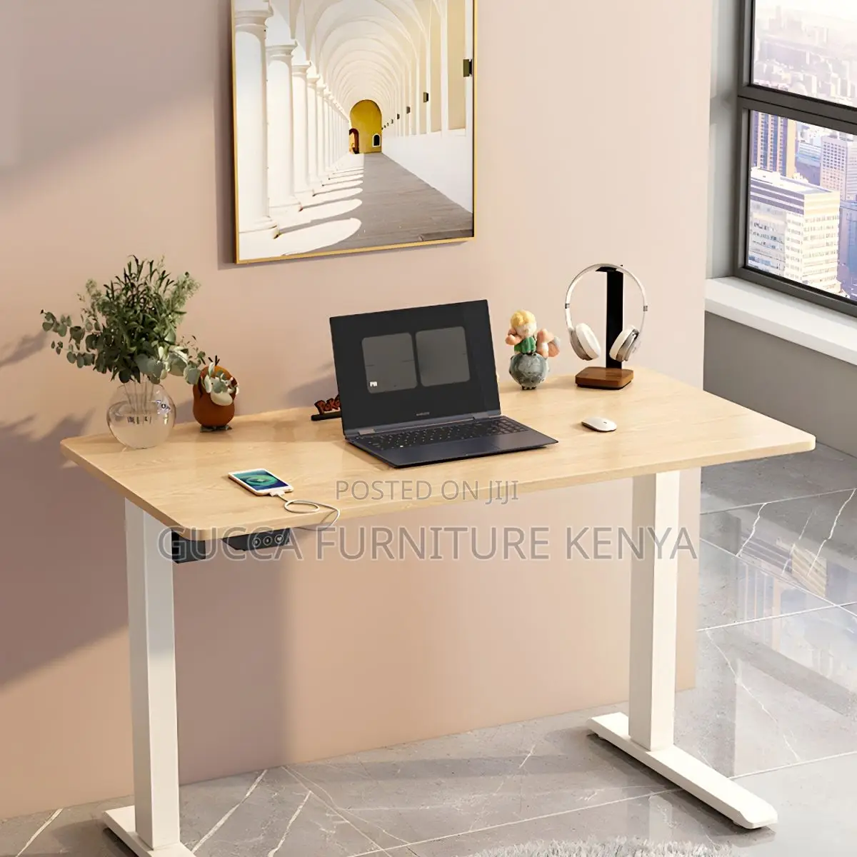 Office Tables:1200mm Modern Electric Desk Standing Comfort