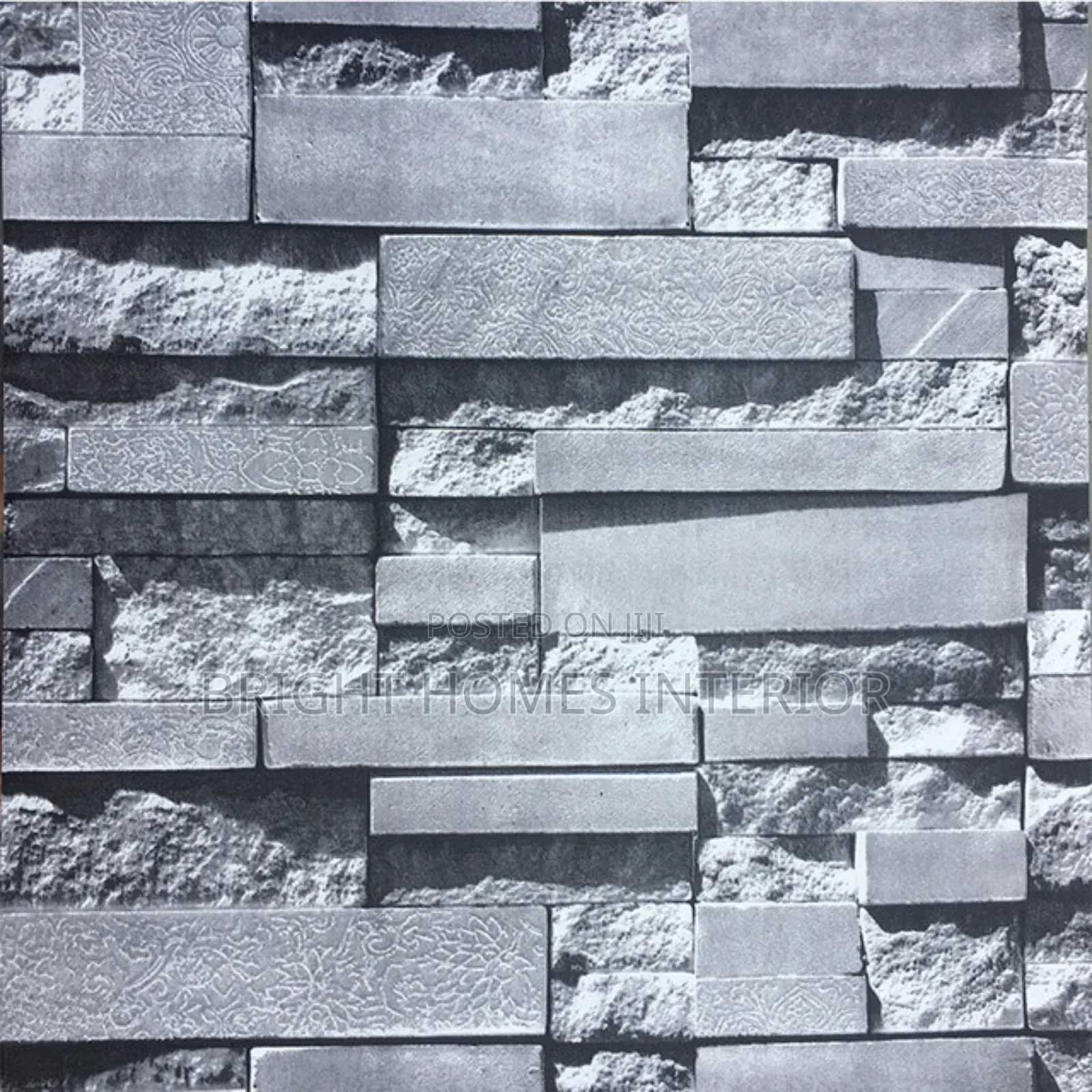 Grey Bricks Wallpaper Available