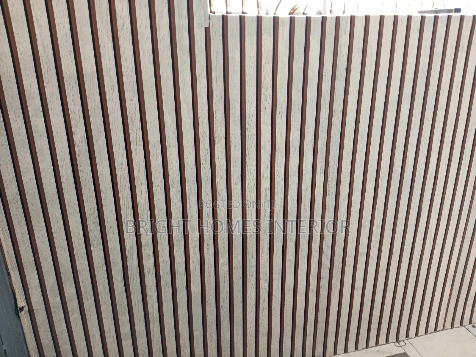 Flutted Panel Wallpaper Wallpaper