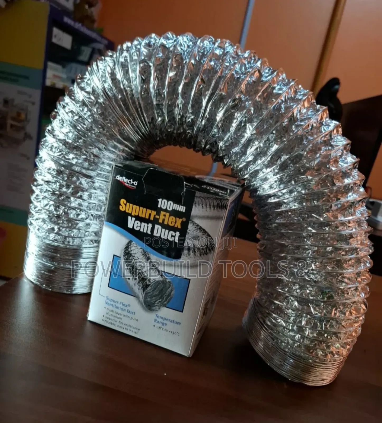 Flexible Ducting Hose Pipe 4" × 2.4m