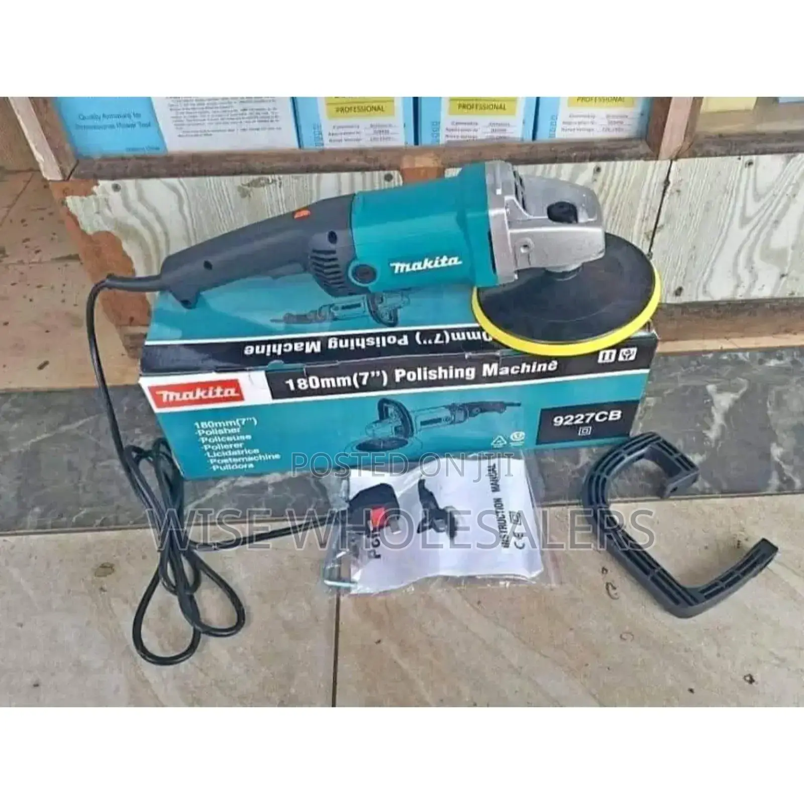 Makita 7" Inch Electric Buffing Shining Polish Machine