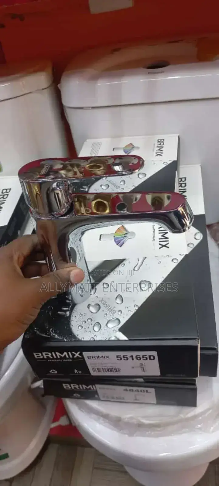Pillar Basin Mixer Tap